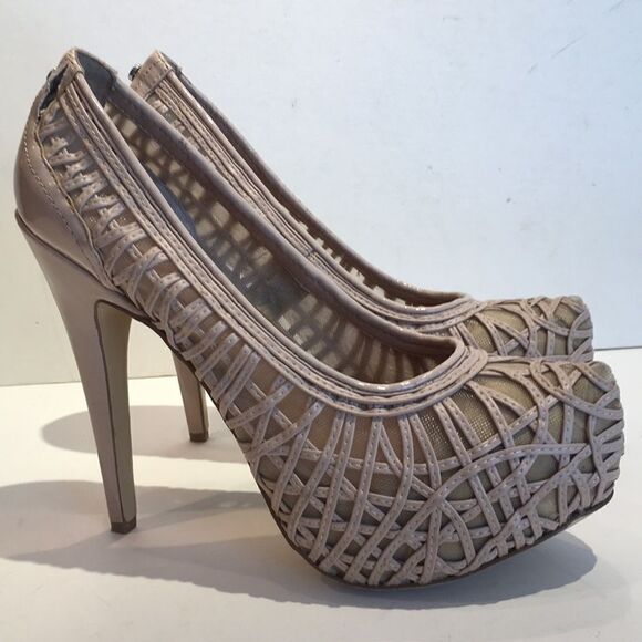 Calvin Klein Beige Pumps size 6.5 - Picture 3 of 11